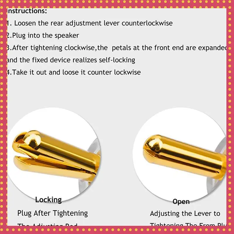 B74A 8Pcs Banana Plugs 45 Degree Angled Banana Connectors Screw Locking Connectors For AV Receiver,Amplifier,Speaker Gold
B74A 8Pcs Banana Plugs 45 Degree Angled Banana Connectors Screw Locking Connectors For AV Receiver,Amplifier,Speaker Gold