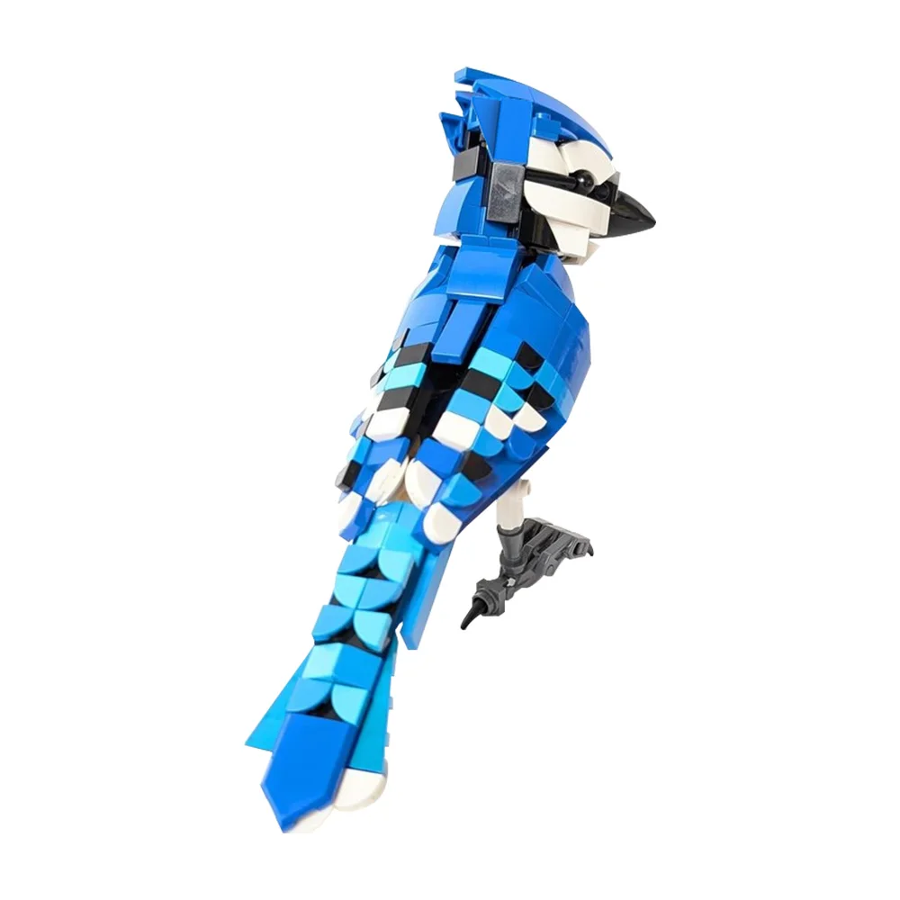 324PCS MOC Creative Expert Animal Series Bluejay Building Blocks Sets 3D Simulation Bird Assembly Brick Toy Gift for Kid Adult 
324PCS MOC Creative Expert Animal Series Bluejay Building Blocks Sets 3D Simulation Bird Assembly Brick Toy Gift for Kid Adult