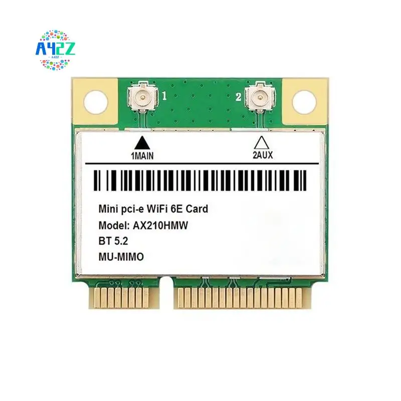 A42Z-1Pc AX210HMW WIFI6E Single SIM Card Desktop PC Supports WIN10 11 WIFI6 E With Built-In Gigabit Wireless Network Card
A42Z-1Pc AX210HMW WIFI6E Single SIM Card Desktop PC Supports WIN10 11 WIFI6 E With Built-In Gigabit Wireless Network Card