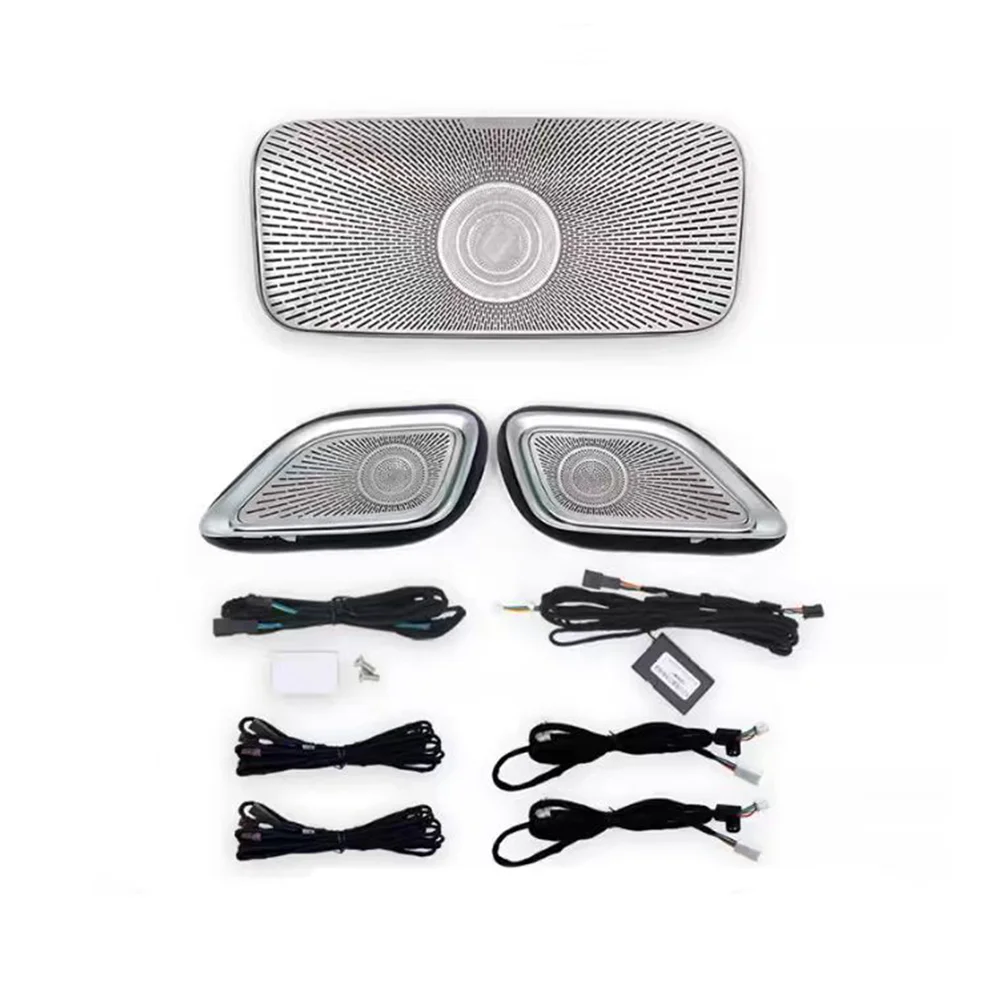 For Car Interior Ambient Lights Roof Tweeter 3D Speaker Surround for S Class W223 2021-2023y Rear Roof Luminous Panel 3pcs 64 Co
For Car Interior Ambient Lights Roof Tweeter 3D Speaker Surround for S Class W223 2021-2023y Rear Roof Luminous Panel 3pcs 64 Co