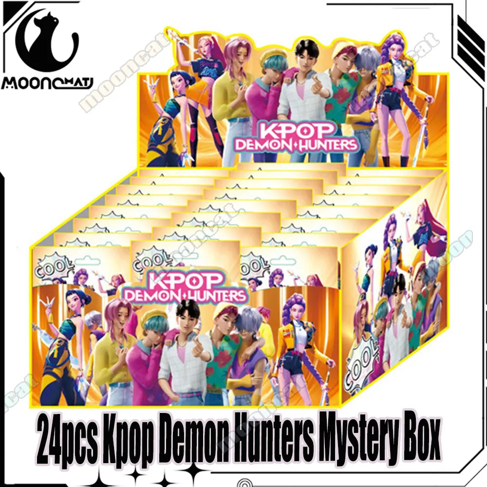 24 шт. Kpop охотники на демонов слепая коробка Mystery Box коллекция статуя тигра украшение стола куклы детские игрушки подарки на Хэллоуин 
24 шт. Kpop охотники на демонов слепая коробка Mystery Box коллекция статуя тигра украшение стола куклы детские игрушки подарки на Хэллоуин