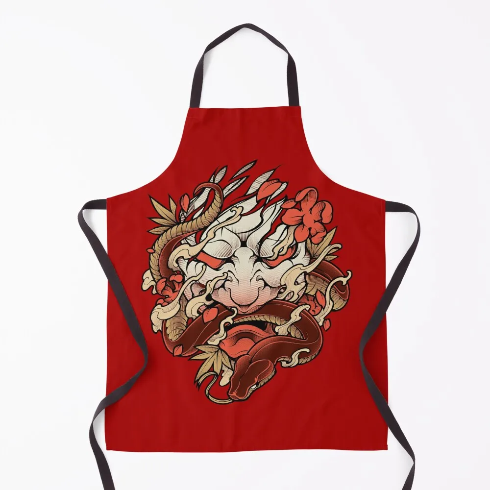 Oni Irezumi ( Red Version ) - Japanese Tattoo Style Apron Kitchen Women Men gift men Apron
Oni Irezumi ( Red Version ) - Japanese Tattoo Style Apron Kitchen Women Men gift men Apron