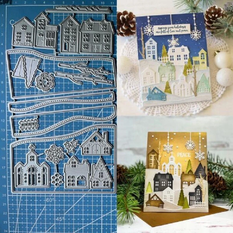 House Metal Cutting Dies Scrapbooking Album Embossing Paper Card Crafts Stencils
House Metal Cutting Dies Scrapbooking Album Embossing Paper Card Crafts Stencils