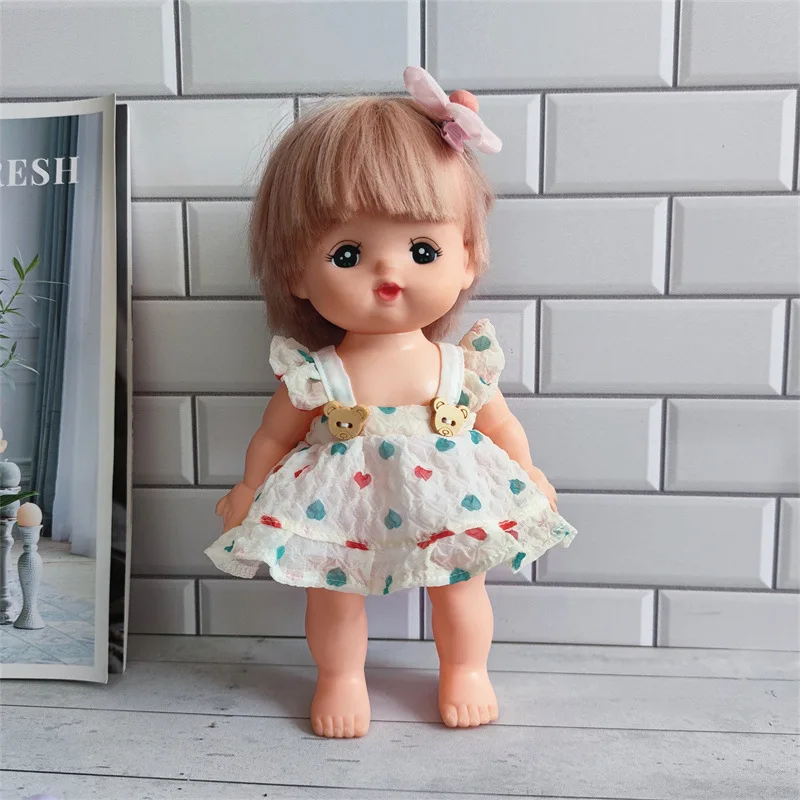 25cm Doll Japan Mell Chan Figure Wedding Dress Doll Ornament Accessories Pretend Play Skirts and Hairpins Children Toys Present
25cm Doll Japan Mell Chan Figure Wedding Dress Doll Ornament Accessories Pretend Play Skirts and Hairpins Children Toys Present