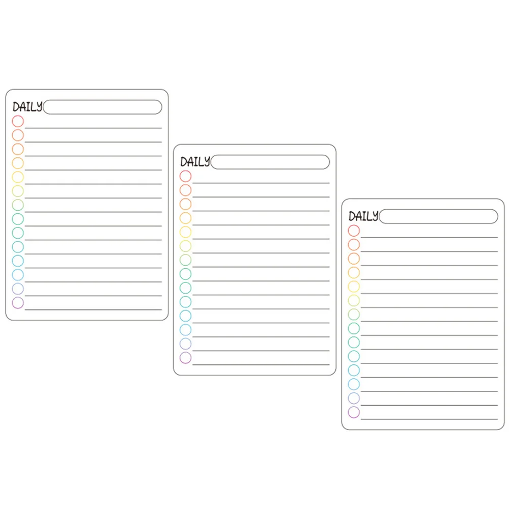 3 Pcs Easy Erasable Calendar Magnetic Work Schedule Fridge Planner Board for Whiteboard Dry Erase Acrylic Soft Reusable
3 Pcs Easy Erasable Calendar Magnetic Work Schedule Fridge Planner Board for Whiteboard Dry Erase Acrylic Soft Reusable