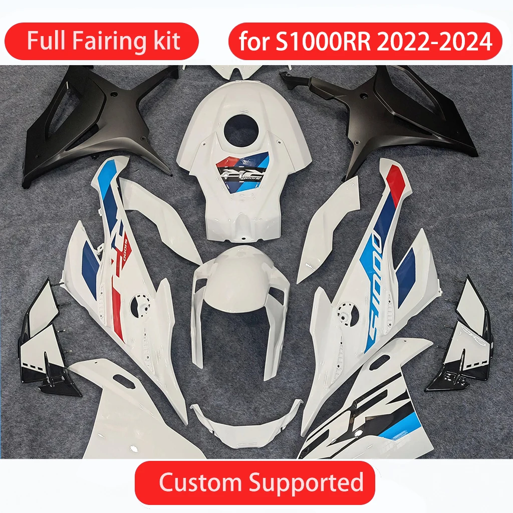 Комплект обтекателей для мотоцикла BMW S 1000RR 2022 2023 2024, высококачественный комплект обтекателей из АБС-пластика, изготовленный методом литья под давлением
Комплект обтекателей для мотоцикла BMW S 1000RR 2022 2023 2024, высококачественный комплект обтекателей из АБС-пластика, изготовленный методом литья под давлением