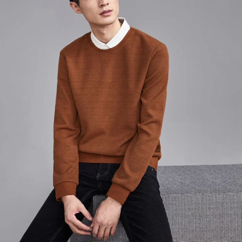 Dujia Men's Casual Knitted Sweater Fake Two-Piece Simple Sle Versatile Spring 2025 Warm Long Sve round Ne Top
Dujia Men's Casual Knitted Sweater Fake Two-Piece Simple Sle Versatile Spring 2025 Warm Long Sve round Ne Top