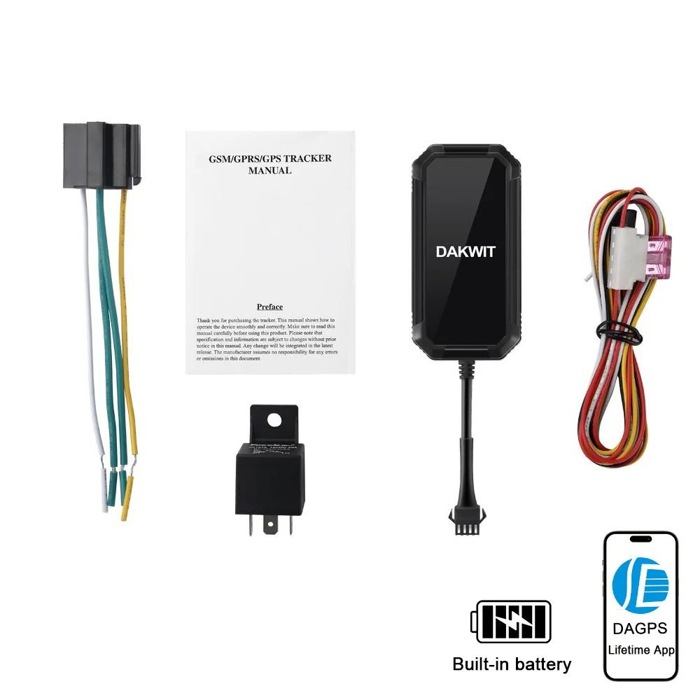 TK300 4G GPS Tracker Vehicle Locator Car Motorcycle Tracking Device Lifetime Platform
TK300 4G GPS Tracker Vehicle Locator Car Motorcycle Tracking Device Lifetime Platform