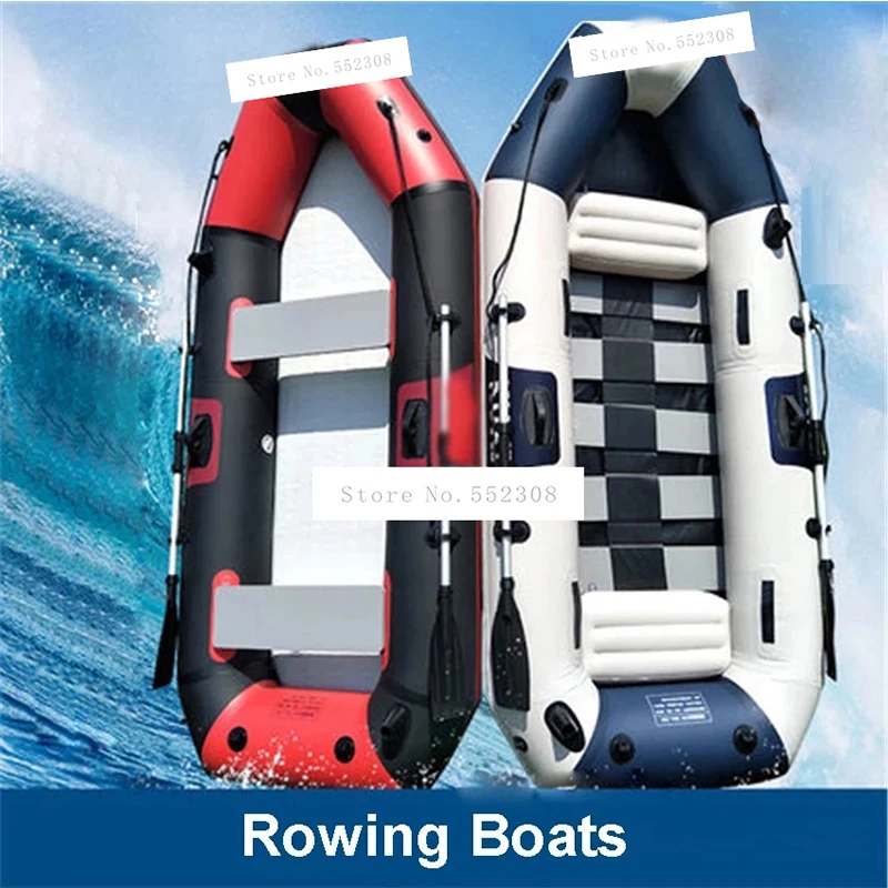 5 Adults Super Thickening Inflatable Rowing Boat thickness 0.7mm Boat Inflatable Rowing Boat with Spare Parts 265*125*31 CM
5 Adults Super Thickening Inflatable Rowing Boat thickness 0.7mm Boat Inflatable Rowing Boat with Spare Parts 265*125*31 CM