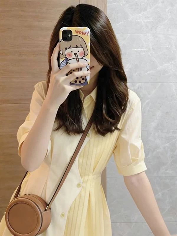 2026 New Summer Dopaamine Short Sleeve Shirt T-Shirt Women's Trendy Waist-Cinching Top High-End Feel Casual Style Button-Up
2026 New Summer Dopaamine Short Sleeve Shirt T-Shirt Women's Trendy Waist-Cinching Top High-End Feel Casual Style Button-Up