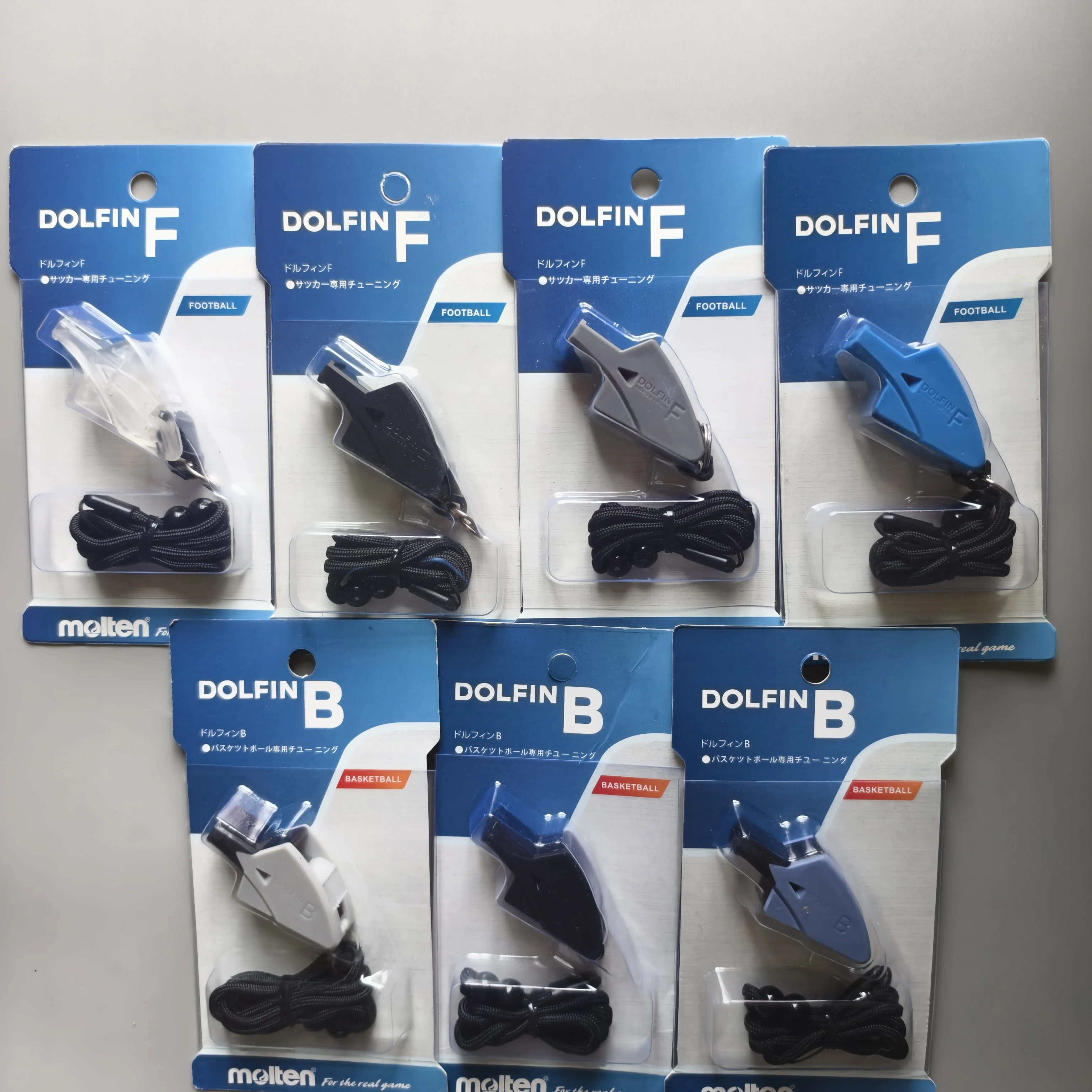 Molten Dolfin B /F Dolfin Bu Sports Referee Whistles Plastic Loud Professional Camping Survival Outdoor Hiking Whistle
Molten Dolfin B /F Dolfin Bu Sports Referee Whistles Plastic Loud Professional Camping Survival Outdoor Hiking Whistle