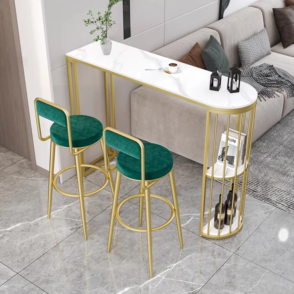 Nordic rock slab bar counter semicircular living room sofa side partition against the wall dining side table
Nordic rock slab bar counter semicircular living room sofa side partition against the wall dining side table
