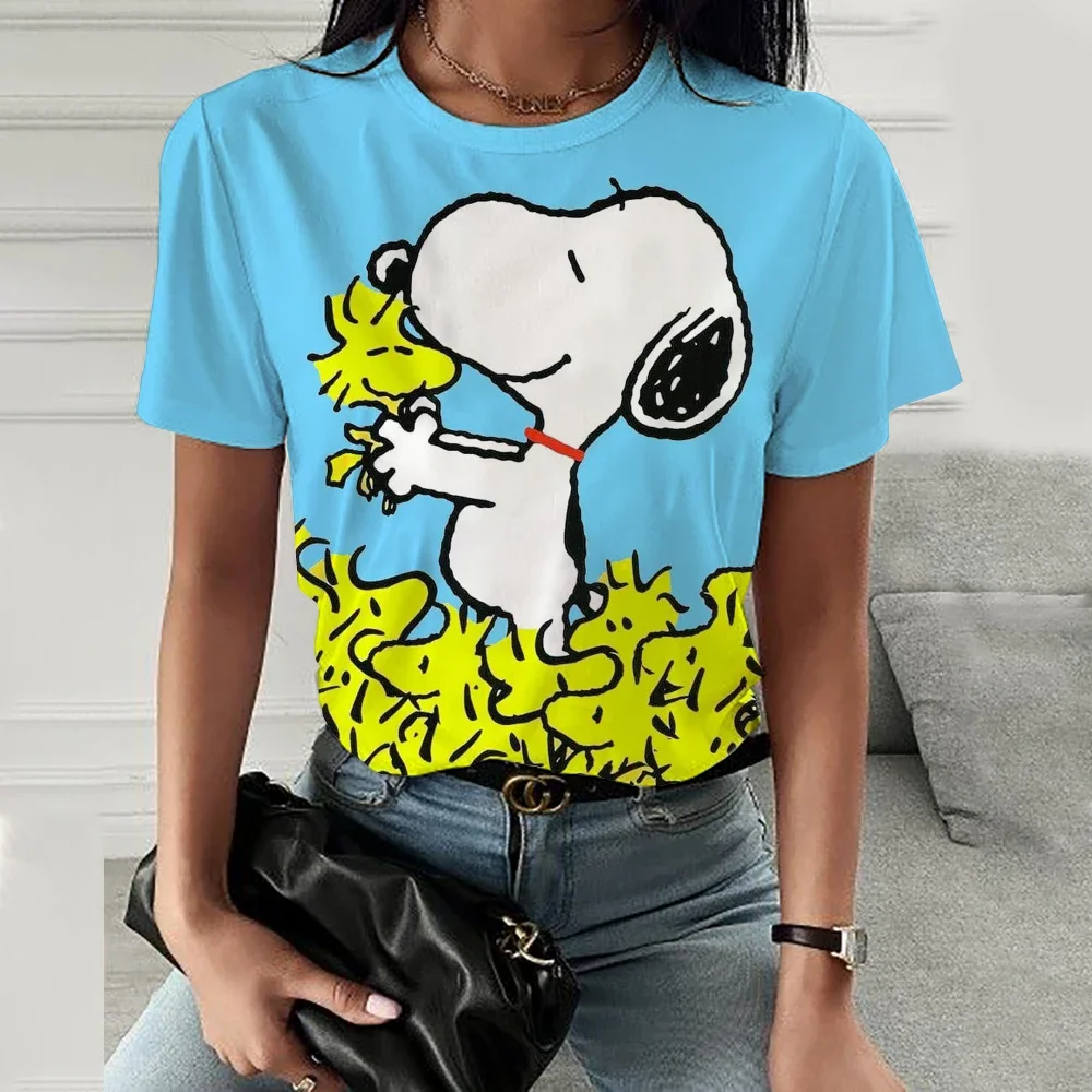 Kawaii Snoopy футболки женские черные топы женские повседневные винтажные футболки с круглым вырезом корейский стиль Harajuku одежда топ Y2k
Kawaii Snoopy футболки женские черные топы женские повседневные винтажные футболки с круглым вырезом корейский стиль Harajuku одежда топ Y2k