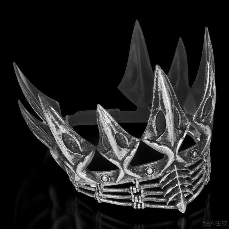Gothic Crown Cosplay Party Accessory Lightweight Decorative Headpiece for Halloween Prom Stage Performance Costume Prop
Gothic Crown Cosplay Party Accessory Lightweight Decorative Headpiece for Halloween Prom Stage Performance Costume Prop