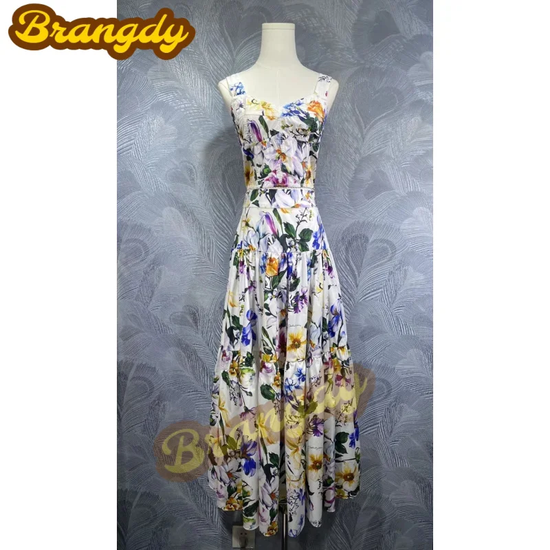 Brangdy Luxury Closing 2025 Summer New Strap Cotton Printed Top with Mid-Length Dress Set
Brangdy Luxury Closing 2025 Summer New Strap Cotton Printed Top with Mid-Length Dress Set