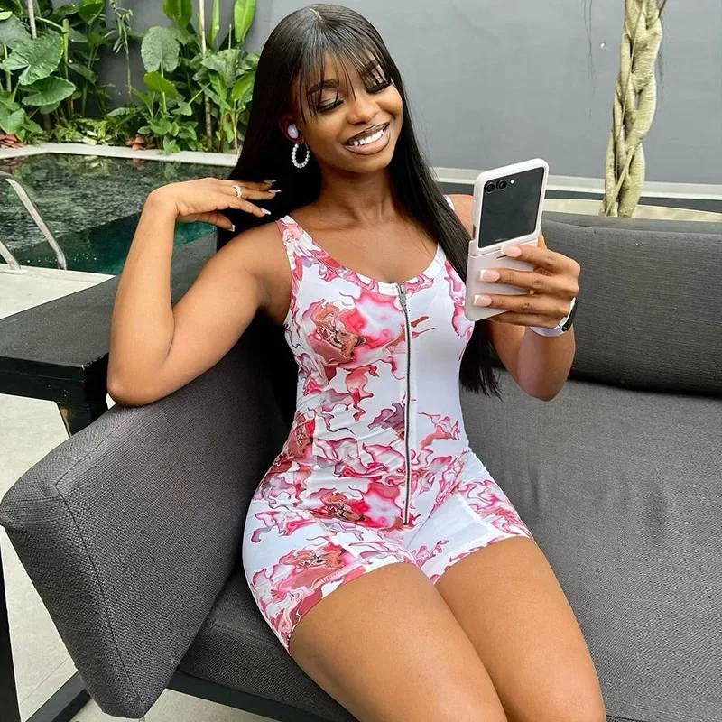 summer playsuit women clothing vintage retro zipper sleeveless jumpsuit flowers print zip up rompers streetwear beach bodysuits
summer playsuit women clothing vintage retro zipper sleeveless jumpsuit flowers print zip up rompers streetwear beach bodysuits