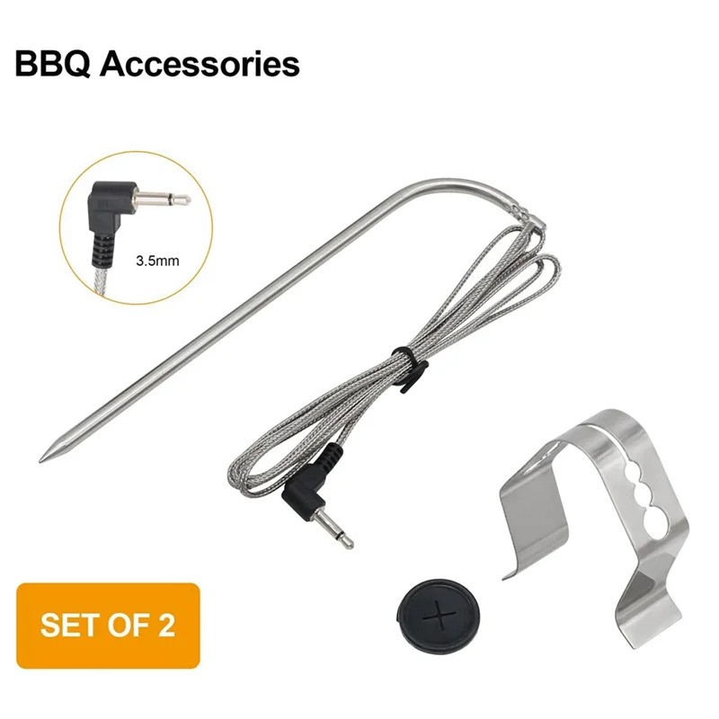 J1UL1N Meat Probe For Pit Boss Pellet With Digital Control Meat Probe Capability,Temperature Probes With Probe Clips Grommet
J1UL1N Meat Probe For Pit Boss Pellet With Digital Control Meat Probe Capability,Temperature Probes With Probe Clips Grommet
