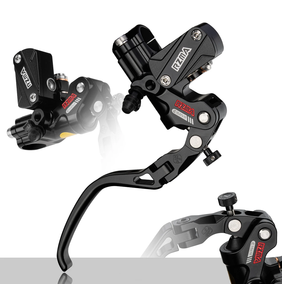 T22 Adjustable Brake Master Cylinder w/ Foldable Lever - Direct Push for Smooth Linear Control | Motorcycle CNC Upgrade
T22 Adjustable Brake Master Cylinder w/ Foldable Lever - Direct Push for Smooth Linear Control | Motorcycle CNC Upgrade