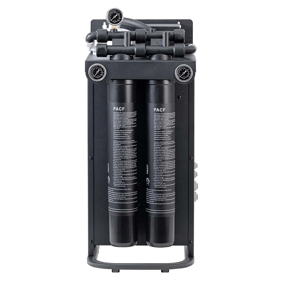 1000GPD Dual Water Purifier for Household Commercial Outdoor Use Electric Reverse Osmosis Water Filter System for Ice Coffee
1000GPD Dual Water Purifier for Household Commercial Outdoor Use Electric Reverse Osmosis Water Filter System for Ice Coffee