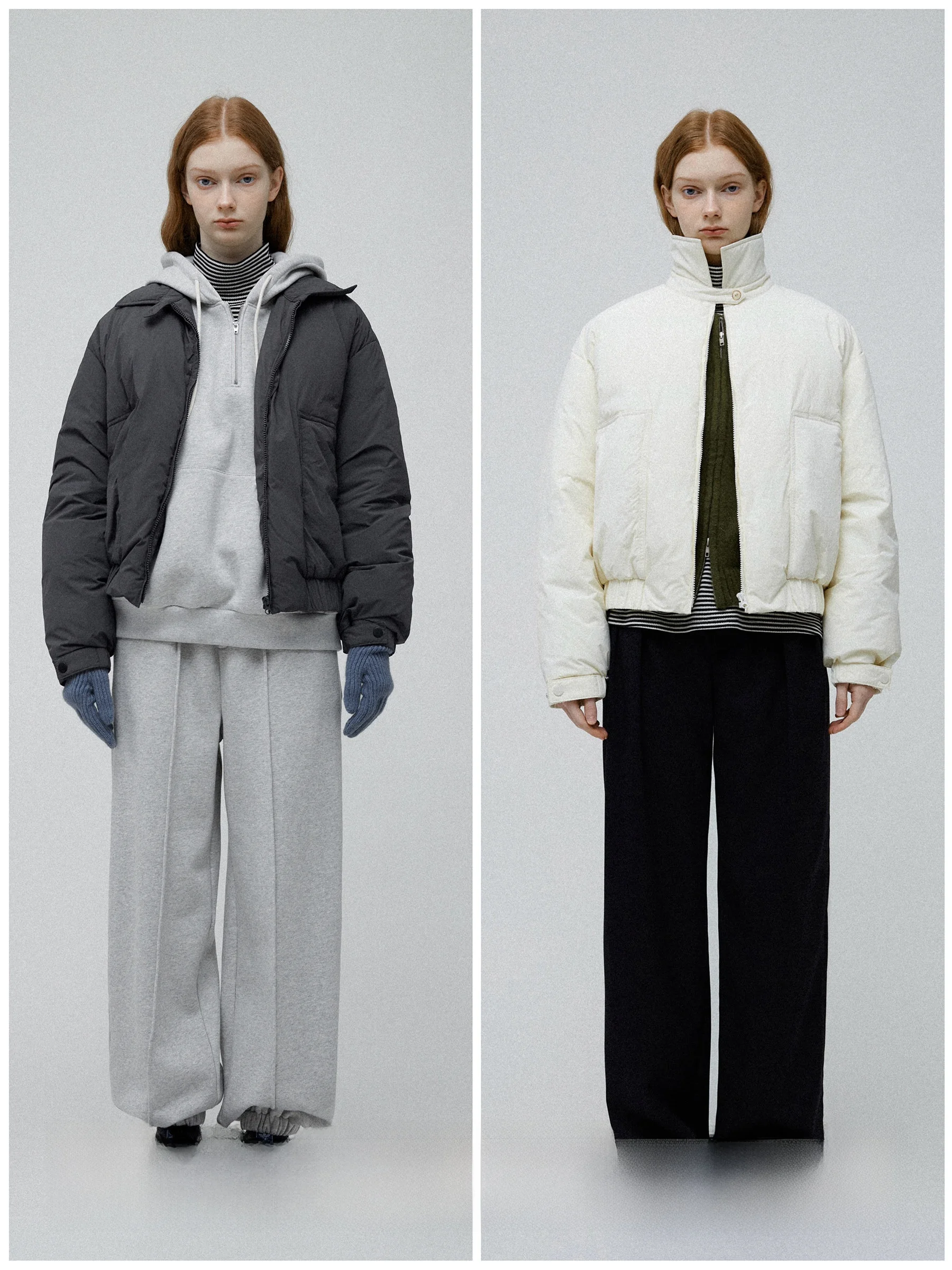 Veega Chic Short Puffer Jacket White Duck Stand Collar 90 down Coat Chic Commute Style Nylon Material Warm Thick Zipper Closure
Veega Chic Short Puffer Jacket White Duck Stand Collar 90 down Coat Chic Commute Style Nylon Material Warm Thick Zipper Closure