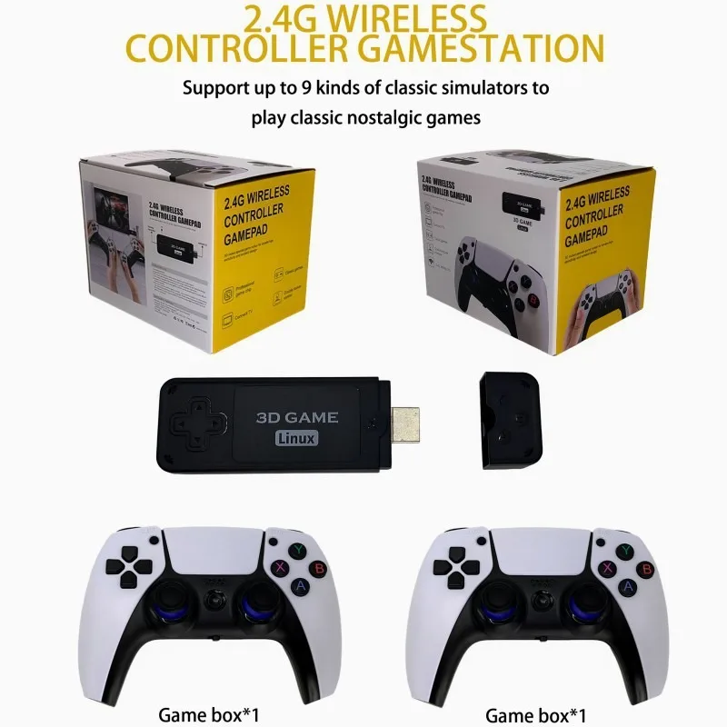 U9 Pro Game Console 4K HD 2.4G Wireless TV Console
U9 Pro Game Console 4K HD 2.4G Wireless TV Console