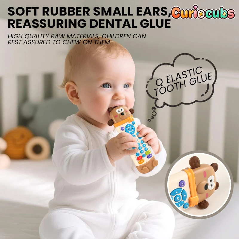 Infant Simulation TV Remote Control Toy with Lighting and Sound Early Educational Sensory Interactive Toy Children Toddler Gift
Infant Simulation TV Remote Control Toy with Lighting and Sound Early Educational Sensory Interactive Toy Children Toddler Gift