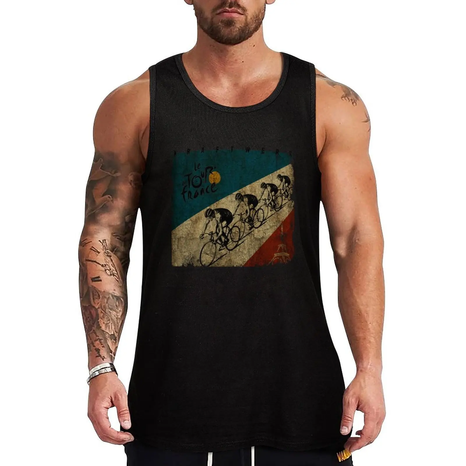 Vintágé áésthétic // Kráftwérk Tóúr Dé Fráncé Tank Top Cotton Tank Top Soft Casual Sleeveless Shirt
Vintágé áésthétic // Kráftwérk Tóúr Dé Fráncé Tank Top Cotton Tank Top Soft Casual Sleeveless Shirt