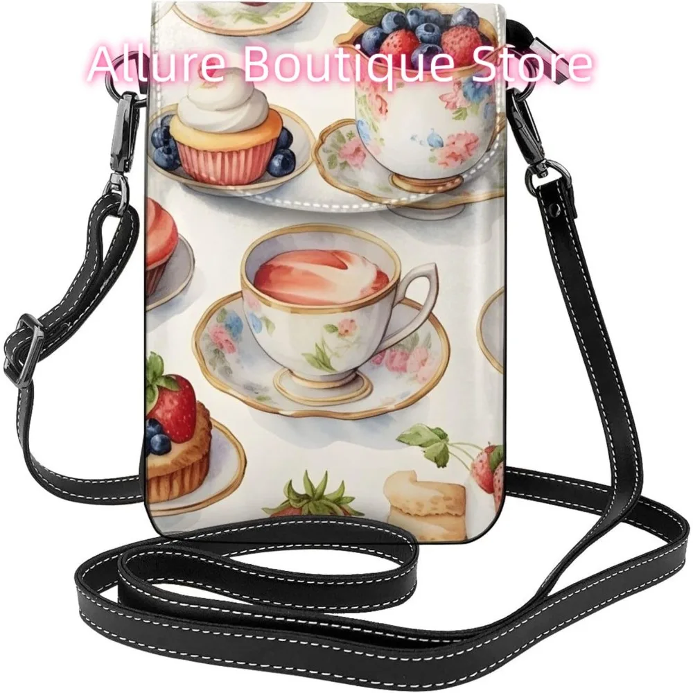 Классическая женская сумка через плечо с мороженными десертами, маленькая дорожная сумка из искусственной кожи для мобильного телефона, легкий мини-кошелек для телефона, кошелек
Классическая женская сумка через плечо с мороженными десертами, маленькая дорожная сумка из искусственной кожи для мобильного телефона, легкий мини-кошелек для телефона, кошелек