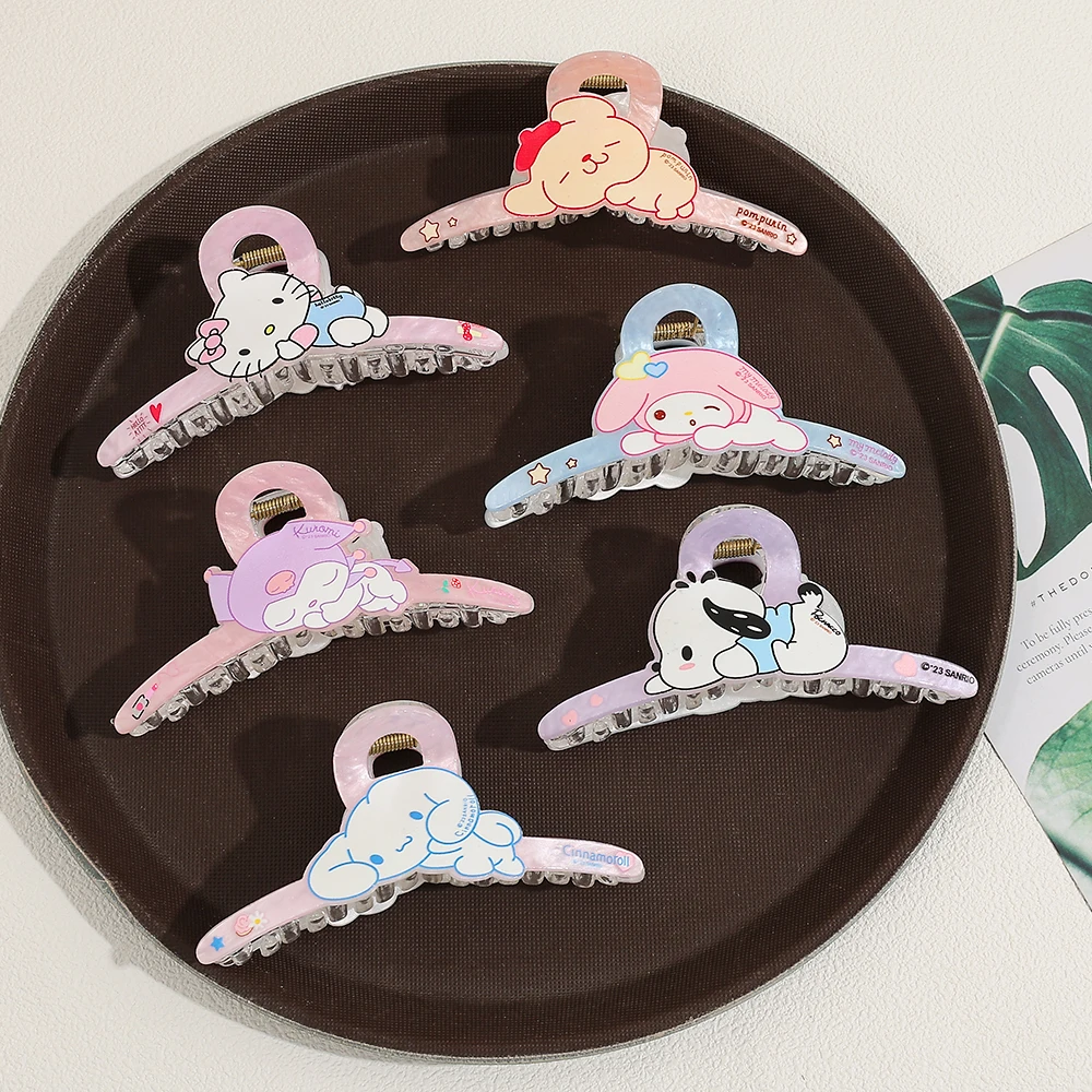 Random 5Pcs Sanrio cartoon cute daily decorative headwear and hair accessories, acrylic hair claws for photo taking
Random 5Pcs Sanrio cartoon cute daily decorative headwear and hair accessories, acrylic hair claws for photo taking