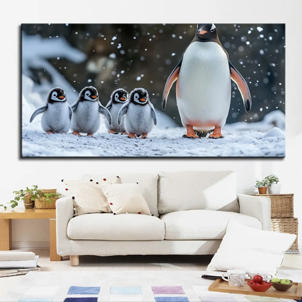 1.5 inch thick pine frame, Penguin photo art poster, canvas print home decor wall painting, wall painting gift
1.5 inch thick pine frame, Penguin photo art poster, canvas print home decor wall painting, wall painting gift