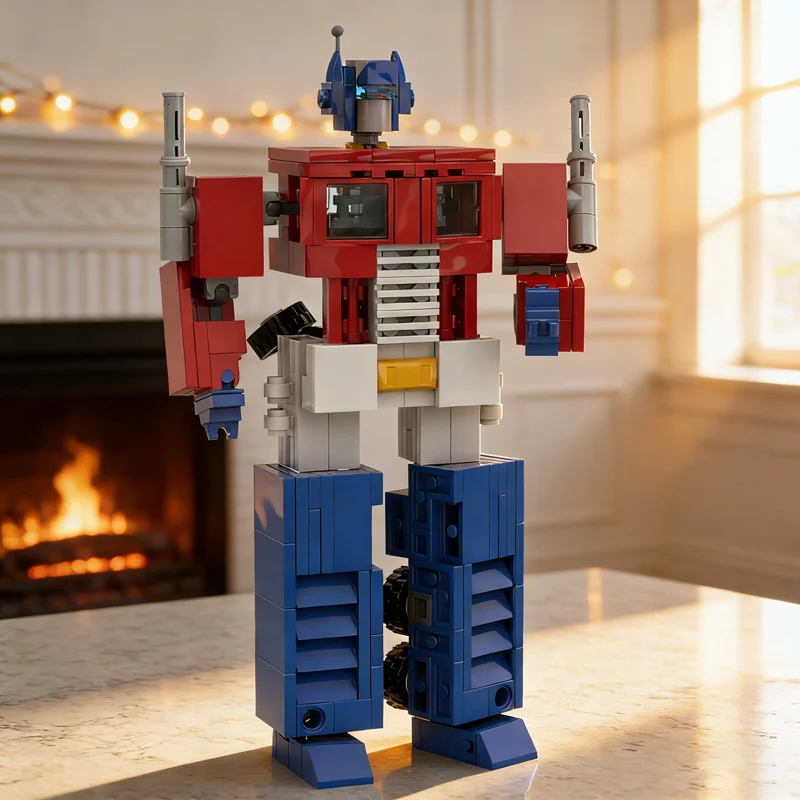 322pcs MOC Icons Optimus Prime Model Building Toy Blocks Architecture Assemble DIY Christmas Gift Education Brick Creative Idea
322pcs MOC Icons Optimus Prime Model Building Toy Blocks Architecture Assemble DIY Christmas Gift Education Brick Creative Idea