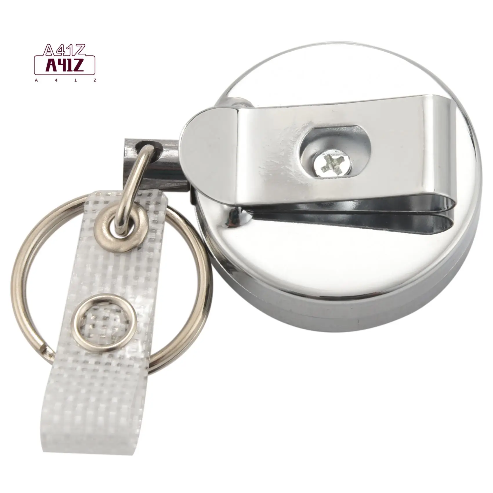A41Z-2 Pack Heavy Duty Retractable Badge Holder Reel,Metal ID Badge Holder With Belt Clip Key Ring For Name Card Keychain
A41Z-2 Pack Heavy Duty Retractable Badge Holder Reel,Metal ID Badge Holder With Belt Clip Key Ring For Name Card Keychain