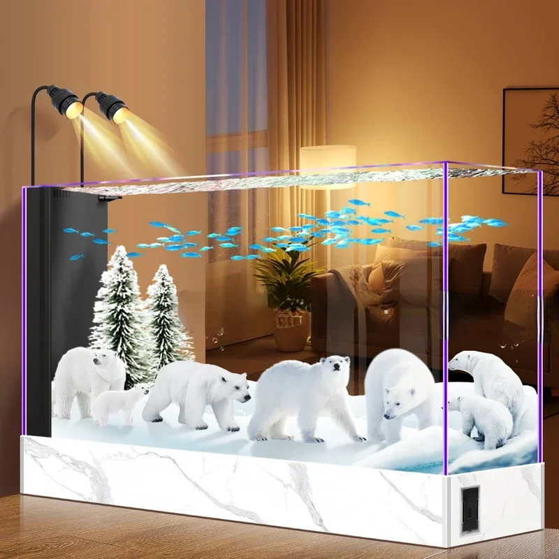 2023 New Living Room Floor Screen Partition Aquarium Household Ecological Change Water Glass Fish Globe
2023 New Living Room Floor Screen Partition Aquarium Household Ecological Change Water Glass Fish Globe