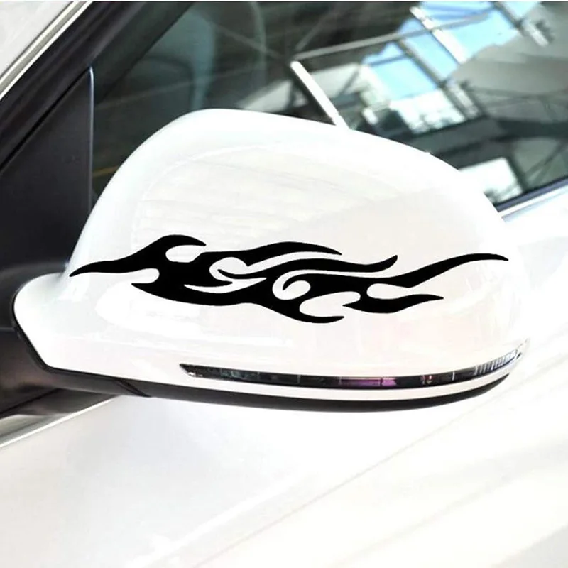 Decorative Laser Reflective Bumper Sticker. Car Rearview Mirror Flame Design Sticker Set
Decorative Laser Reflective Bumper Sticker. Car Rearview Mirror Flame Design Sticker Set