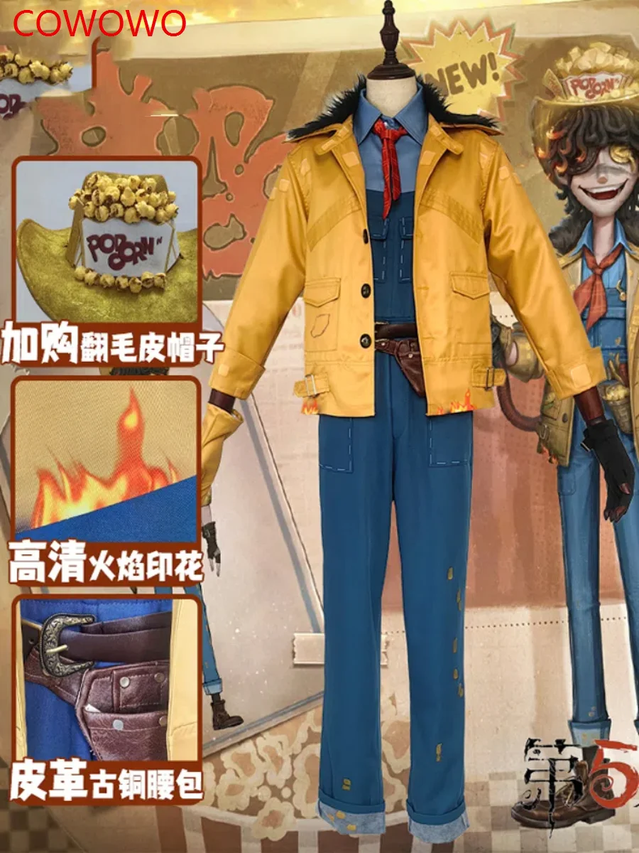 Identity V Florian бренд для мужчин Fire Investigator косплей костюм Cos Game аниме вечерние униформа Хэллоуин играть ролевая одежда одежда
Identity V Florian бренд для мужчин Fire Investigator косплей костюм Cos Game аниме вечерние униформа Хэллоуин играть ролевая одежда одежда
