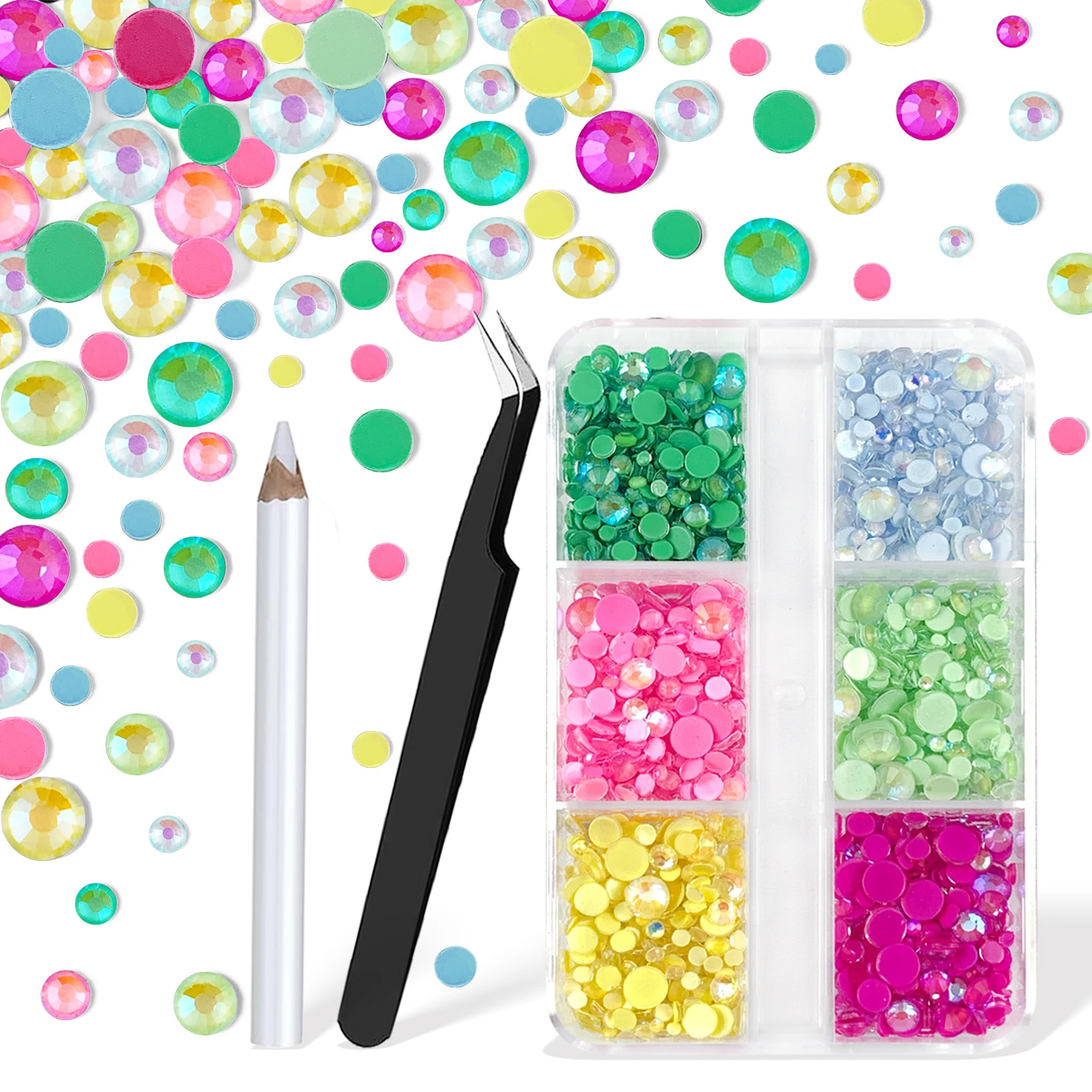Glitter стразы Noctilucent Rhinestones Luminous Crystal Flatback Non Hot Fix Rhinestone Fluorescence Stone Nail Art Decorations
Glitter стразы Noctilucent Rhinestones Luminous Crystal Flatback Non Hot Fix Rhinestone Fluorescence Stone Nail Art Decorations