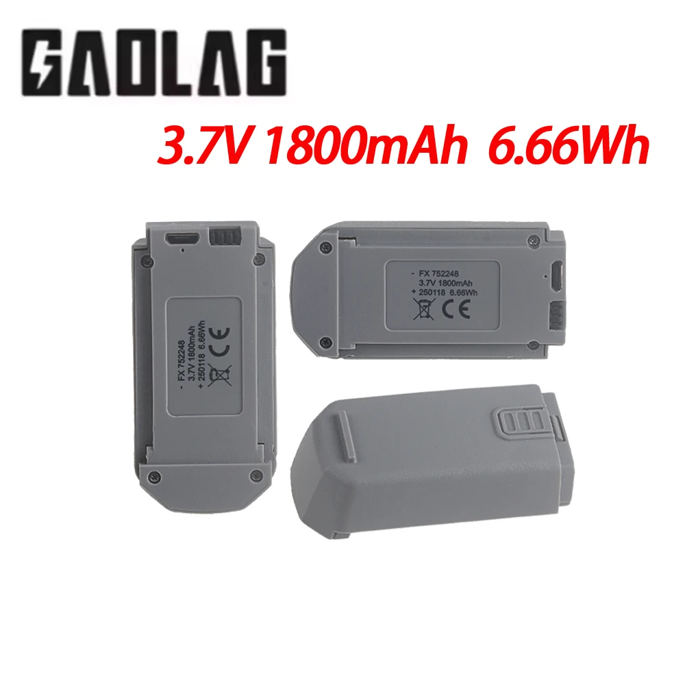 3.7V 1800mAh 6.66Wh Li-ion Rechargeable Battery
3.7V 1800mAh 6.66Wh Li-ion Rechargeable Battery