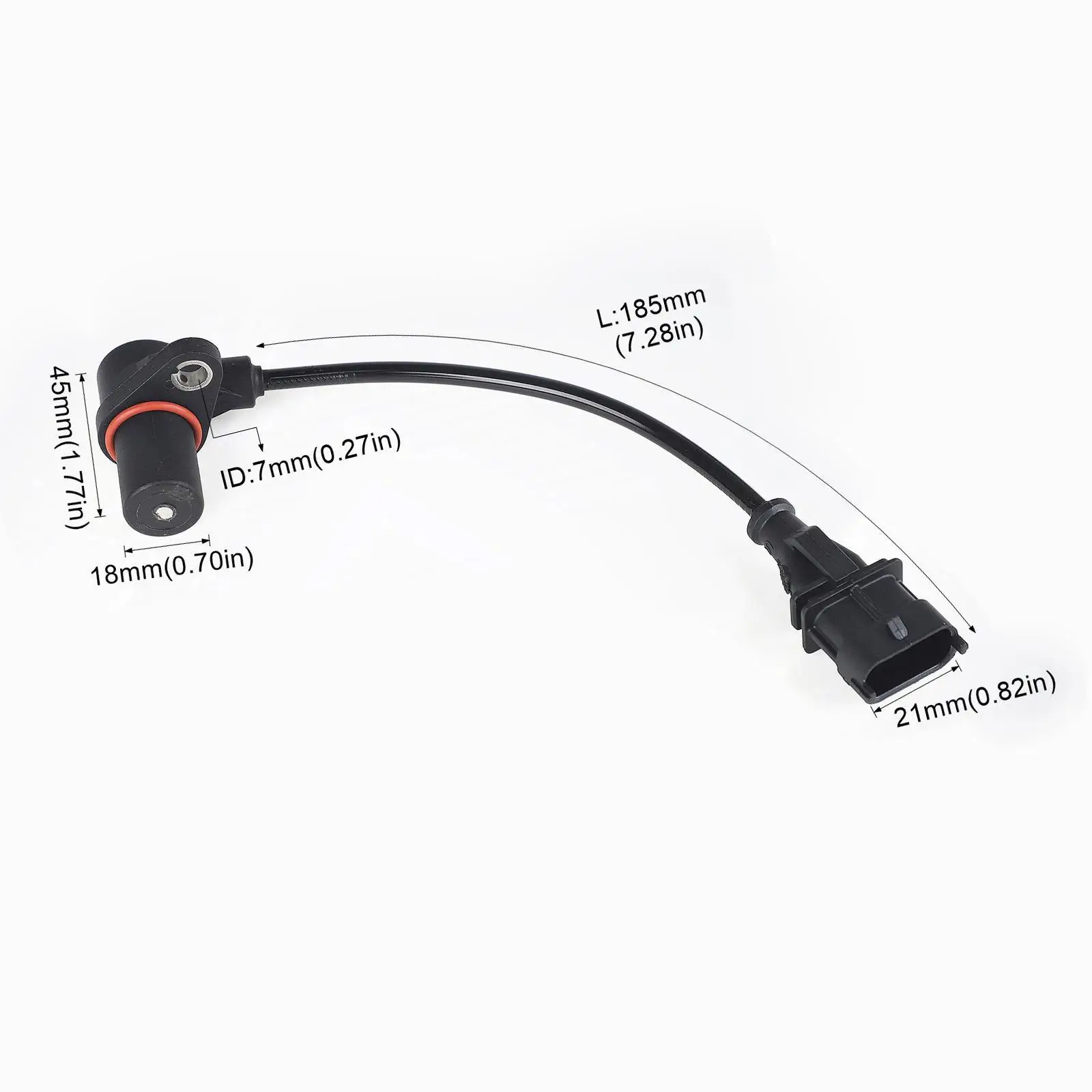 Crankshaft Position Sensor 0281002410 Durable Plastic Engine Accessory High Precision for Iveco Eurocargo Replacement
Crankshaft Position Sensor 0281002410 Durable Plastic Engine Accessory High Precision for Iveco Eurocargo Replacement