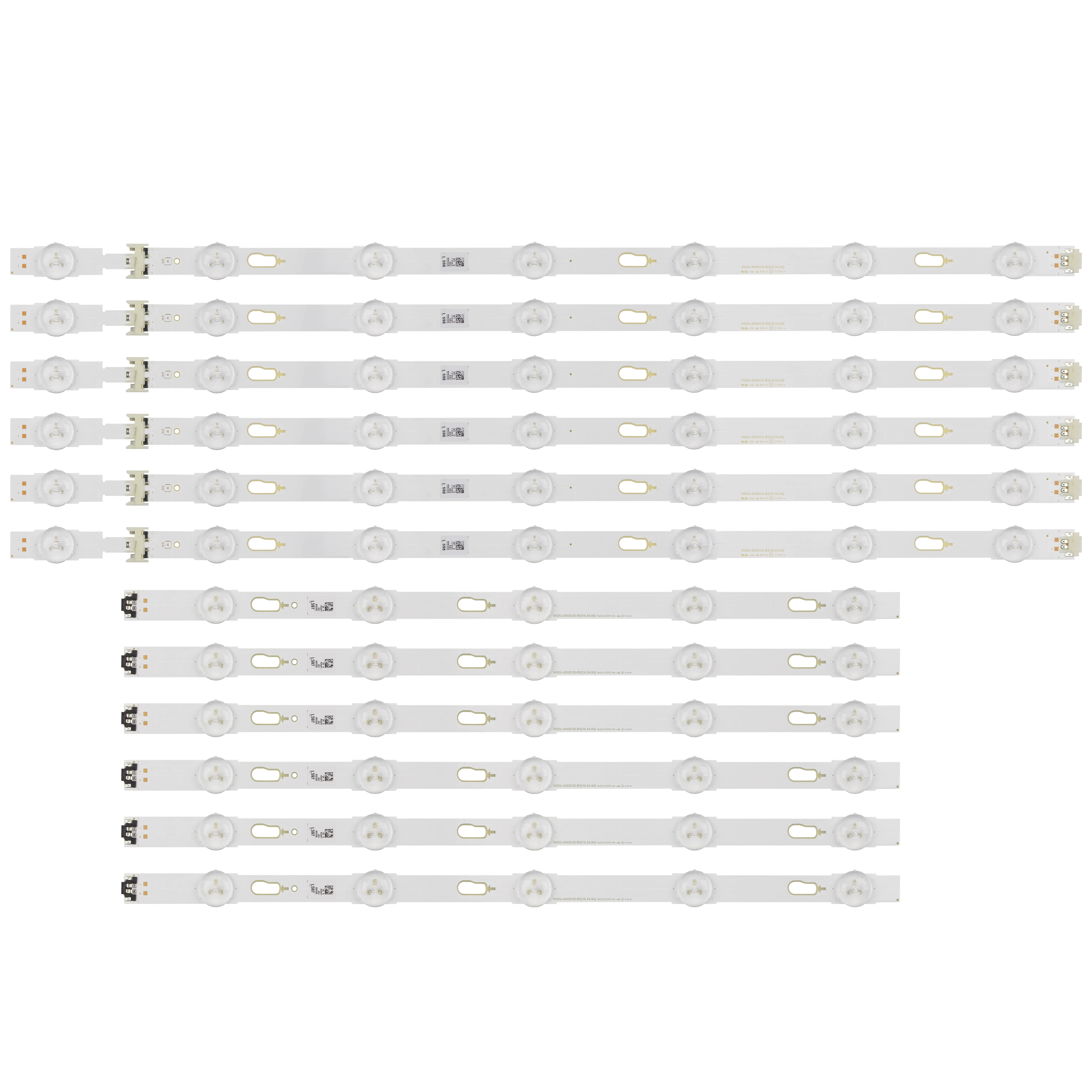 LED Backlight Strip for Samsung UE49MU6200K UE49KU6100K BN96-40632A BN96-40633A V6DU-490DCA-R0 MU6100-49INCH-R L CY-WK049HGLV1H
LED Backlight Strip for Samsung UE49MU6200K UE49KU6100K BN96-40632A BN96-40633A V6DU-490DCA-R0 MU6100-49INCH-R L CY-WK049HGLV1H