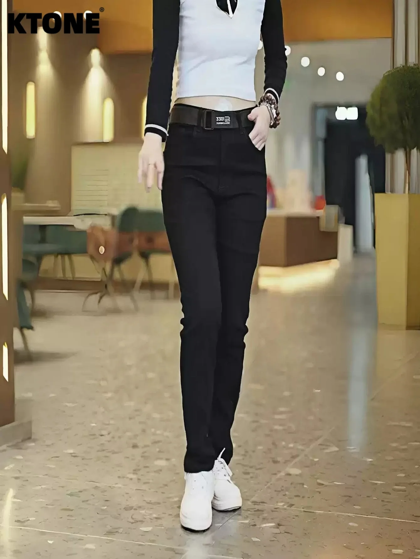 Minimalist Jeans Black Slim For Man Streetwear Drip Light Retro No accessories or belts included
Minimalist Jeans Black Slim For Man Streetwear Drip Light Retro No accessories or belts included