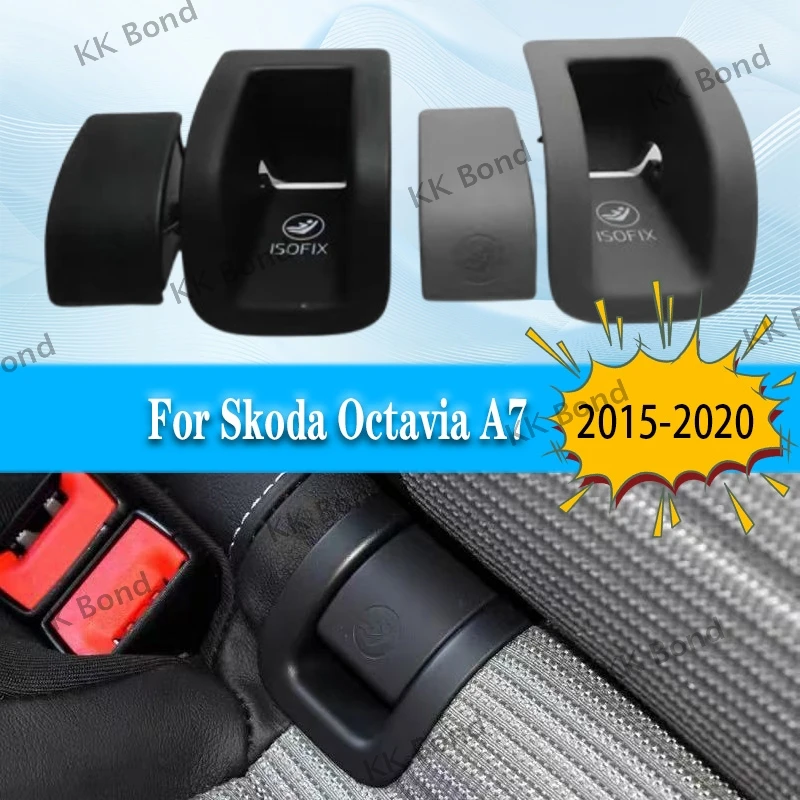 Rear Child Seat Buckle ISOFIX Cover Child Seat safety Clip 5E0887233A 5E0887233B For Skoda Octavia A7 2014-2023
Rear Child Seat Buckle ISOFIX Cover Child Seat safety Clip 5E0887233A 5E0887233B For Skoda Octavia A7 2014-2023