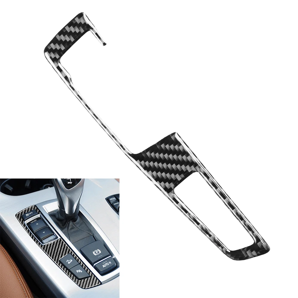 For BMW F07 F10 F25 F26 2009-2016 Car Gear Shift Panel Cover Gearshift Panel Frame Carbon Fiber Gear Knob Button Sticker Decals
For BMW F07 F10 F25 F26 2009-2016 Car Gear Shift Panel Cover Gearshift Panel Frame Carbon Fiber Gear Knob Button Sticker Decals