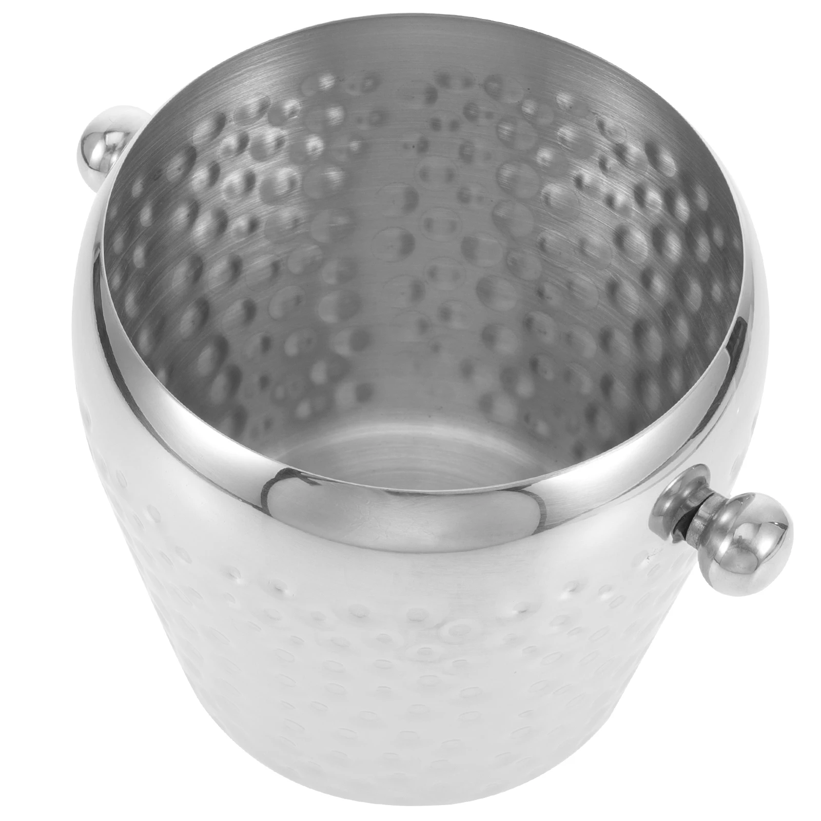 Metal Ice Bucket 1L Hammered Silver Beer Cooler Stainless Steel Bar KTV Tool Bottle Stainless Steel Bucket Chill Container
Metal Ice Bucket 1L Hammered Silver Beer Cooler Stainless Steel Bar KTV Tool Bottle Stainless Steel Bucket Chill Container