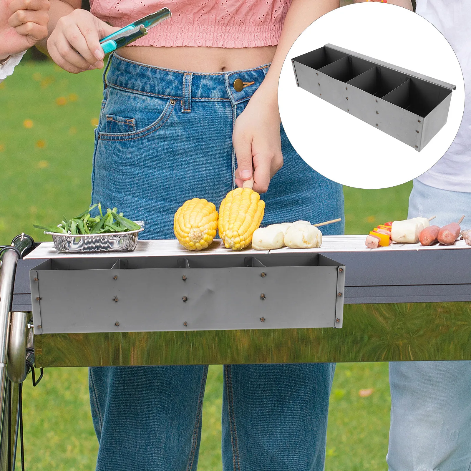 Stylish Hanging Spice Shelf for Grilling Easy to Clean Commercial Grade Bbq Seasoning Organizer Outdoor Roast Flavoring Bottle
Stylish Hanging Spice Shelf for Grilling Easy to Clean Commercial Grade Bbq Seasoning Organizer Outdoor Roast Flavoring Bottle
