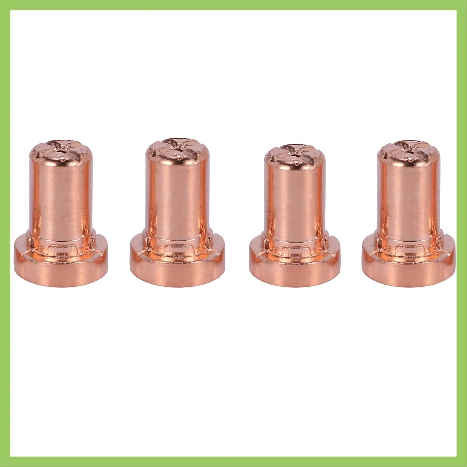 100Pcs Red Copper Extended Long Plasma Cutter Tip Electrodes Nozzles Kit Consumable For Pt31 Lg40 40A Cutting Welder Torch
100Pcs Red Copper Extended Long Plasma Cutter Tip Electrodes Nozzles Kit Consumable For Pt31 Lg40 40A Cutting Welder Torch