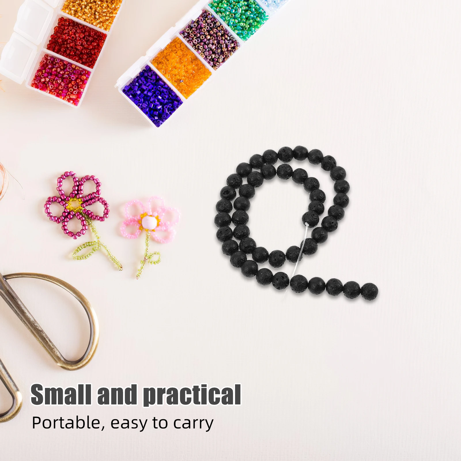 6 Strings Volcanic Rock Beads for Crafts Energy Stone Lava Loose Jewelry Making Jewellery Beaded
6 Strings Volcanic Rock Beads for Crafts Energy Stone Lava Loose Jewelry Making Jewellery Beaded
