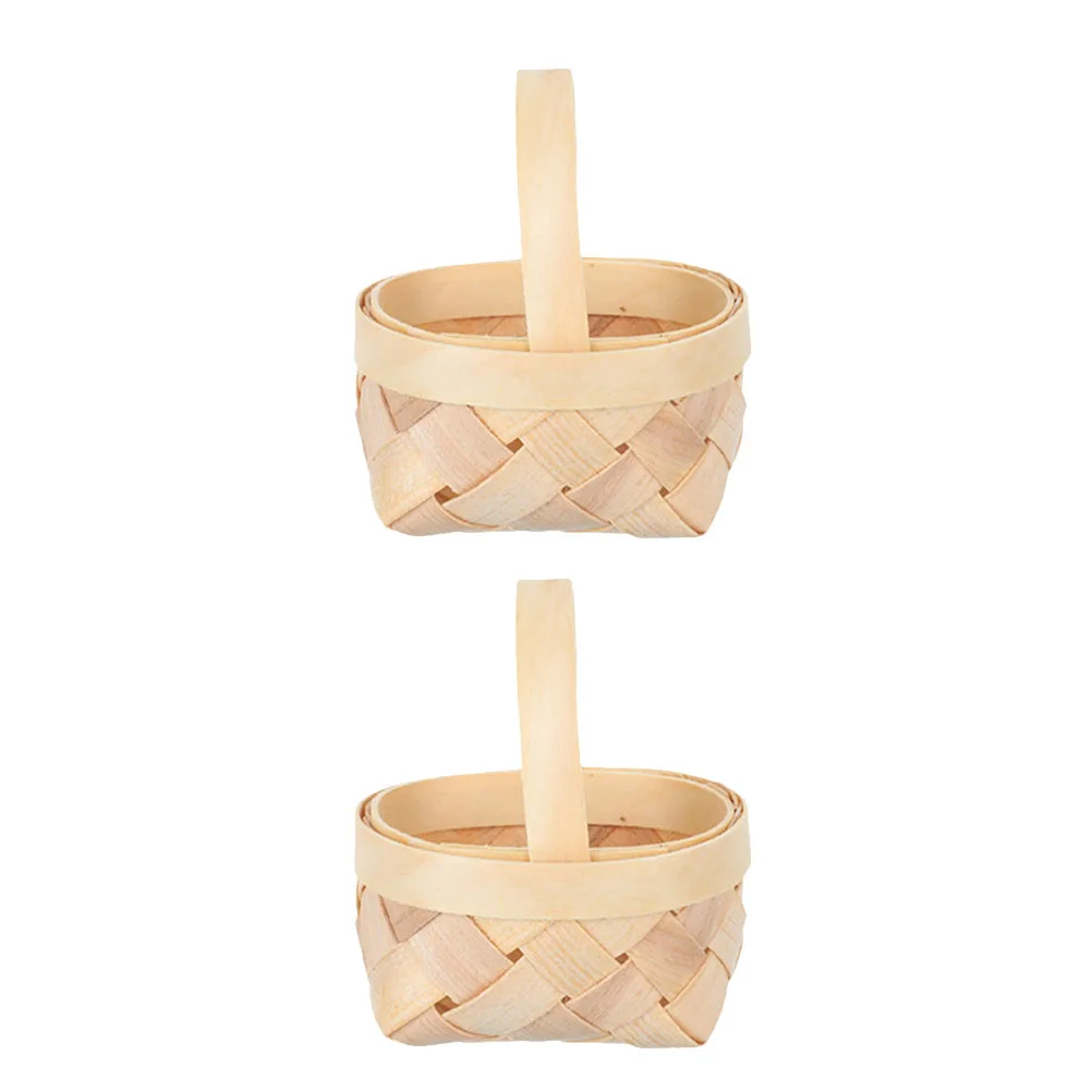 2Pcs H made Wooden Mini Basket Odorless Safe Portable Storage Wedding Birthday Party Decorative Tiny Hamper
2Pcs H made Wooden Mini Basket Odorless Safe Portable Storage Wedding Birthday Party Decorative Tiny Hamper