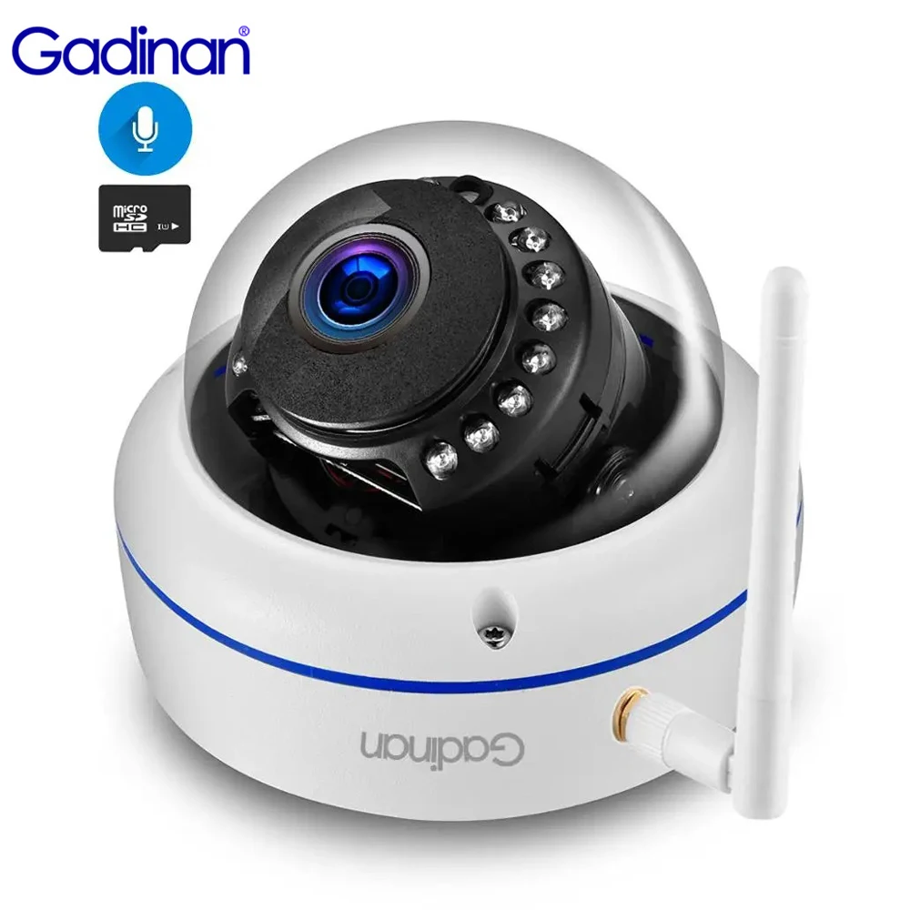 Gadinan Wifi IP Camera 1080P Motion Detection Wireless Security Outdoor Waterproof Night Vision CCTV Camera Video Surveillance
Gadinan Wifi IP Camera 1080P Motion Detection Wireless Security Outdoor Waterproof Night Vision CCTV Camera Video Surveillance