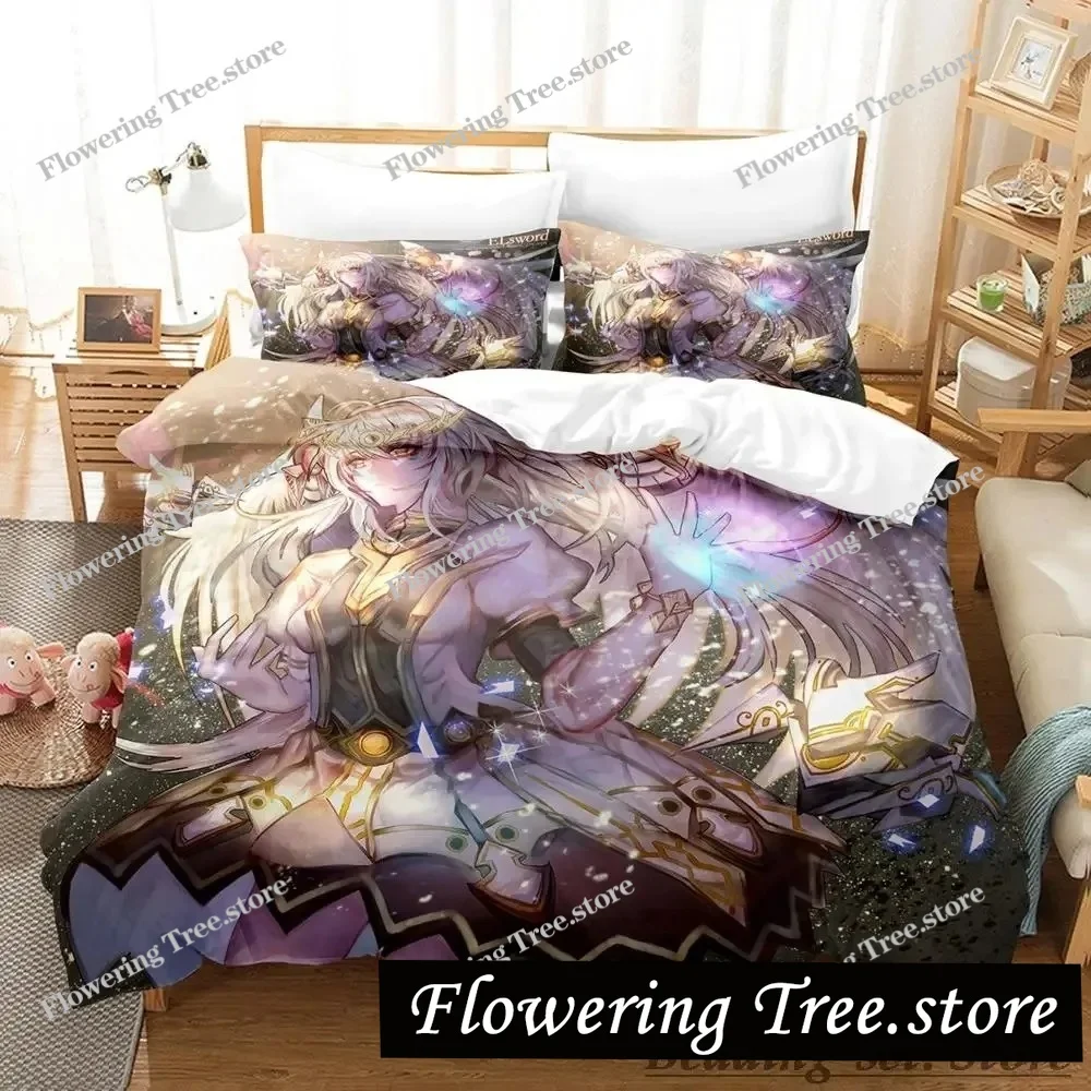 Cool Game Elsword Bedding Set Single Twin Full Queen King Size Bed Set Adult Kid Bedroom Duvetcover Sets Anime Parure De Lit Bed
Cool Game Elsword Bedding Set Single Twin Full Queen King Size Bed Set Adult Kid Bedroom Duvetcover Sets Anime Parure De Lit Bed