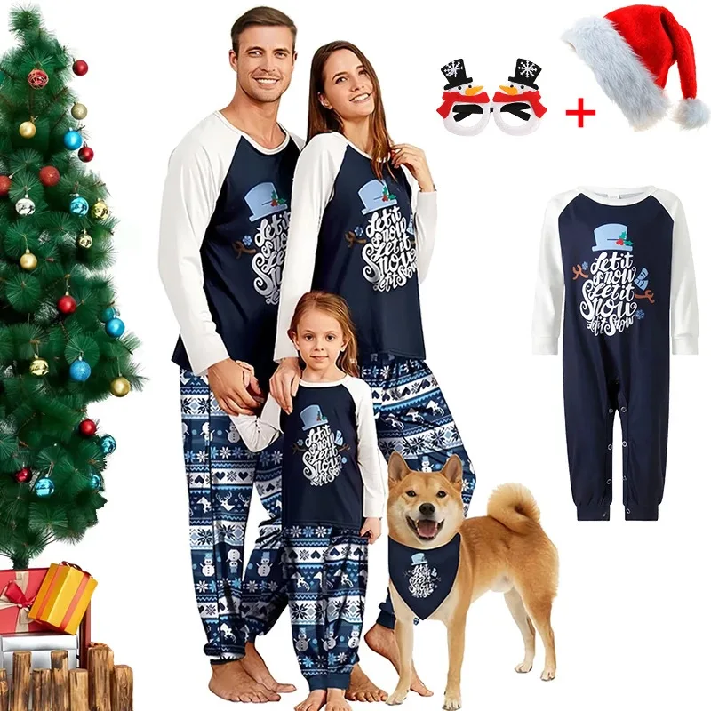 High Quality Letter Print Christmas Pajamas Matching Outfits for the Whole Family Vintage Sleepwear Women Men Children's Pyjamas
High Quality Letter Print Christmas Pajamas Matching Outfits for the Whole Family Vintage Sleepwear Women Men Children's Pyjamas
